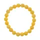 Браслет из натурального камня Лава, 8мм, цвет желтый BJBS-310-05