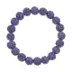 Браслет из бусин Шамбала, 10мм, цвет фиолетовый BS532-01