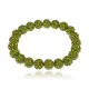 Браслет из бусин Шамбала, 10мм, цвет зеленый BS532-02