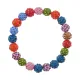 Браслет из бусин Шамбала, 10мм, разноцветный BS532-03