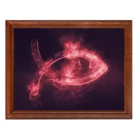 Постер в рамке 22х17см Ихтис POSG-0203