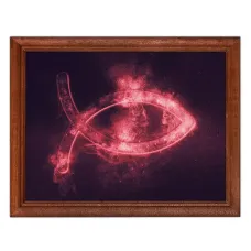 Постер в рамке 22х17см Ихтис POSG-0203