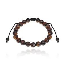 Браслет из натурального камня Тигровый глаз, 8мм BJBS-315