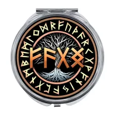 Складное зеркало Богатство и гармония в отношениях ZER-0538