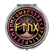 Складное зеркало Богатство и любовь ZER-0539