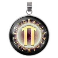 Амулет Славянская руна Ветер ALEN-107