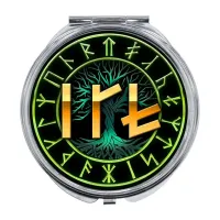 Складное зеркало Зеркальный личный амулет ZER-0541