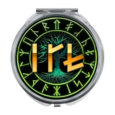 Складное зеркало Зеркальный личный амулет ZER-0541