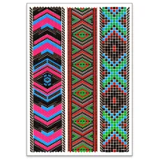 Флэш тату / металлик тату / временная татуировка, 21х15см TTVT344