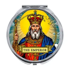 Складное зеркало Tarot - The Emperor ZER-0558