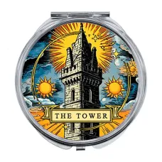 Складное зеркало Tarot - The Tower ZER-0570
