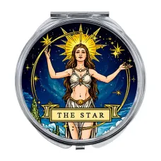 Складное зеркало Tarot - The Star ZER-0571