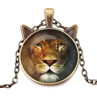 Кулон с цепочкой Лев ALK705