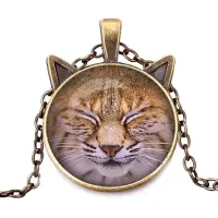 Кулон с цепочкой Рысь ALK708