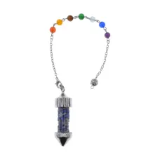 Маятник 7 Чакр, лазурит BLK035-06