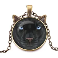 Кулон с цепочкой Пантера ALK713