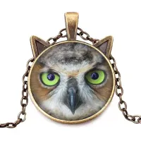 Кулон с цепочкой Сова ALK718