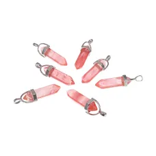 Подвеска-маятник для биолокации Арбузный кварц BJK014-AQ