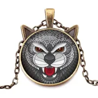 Кулон с цепочкой Гепард ALK726