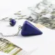 Маятник для биолокации, 23 см, лазурит BLK037-09