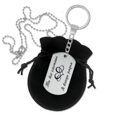 Брелок-кулон двусторонний Ты все сможешь BKZ2-006