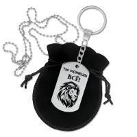 Брелок - кулон двусторонний Ты можешь все BKZ2-013