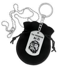 Брелок - кулон двусторонний Ты можешь все BKZ2-013