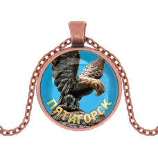 Кулон, цвет медь, с цепочкой, Пятигорск C0801030