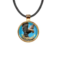 Кулон, цвет золото, со шнурком, Пятигорск C0801033