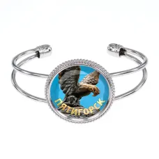 Браслет металлический, цвет серебро, Пятигорск C0801034