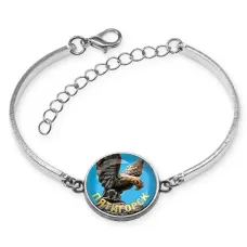 Браслет металлический, цвет серебро, Пятигорск C0801046