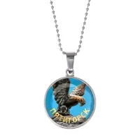 Кулон, цвет серебро, с цепочкой, Пятигорск C0801053