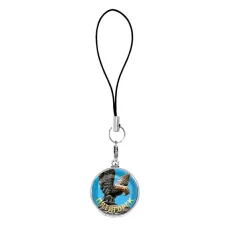 Подвеска для телефона, цвет серебро, со шнурком, Пятигорск C0801060