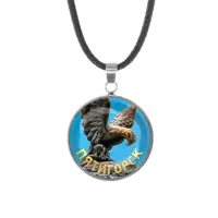 Кулон, нержавеющая сталь, со шнурком, Пятигорск C0801062