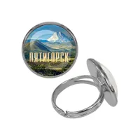 Кольцо металлическое, цвет серебро, Пятигорск C0802015