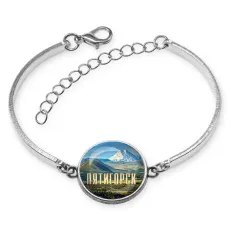 Браслет металлический, цвет серебро, Пятигорск C0802046