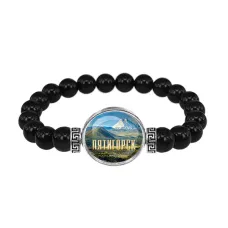 Браслет из черного агата, Пятигорск C0802056