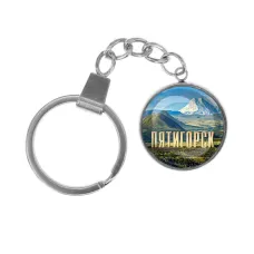 Брелок, нержавеющая сталь, с кольцом для ключей, Пятигорск C0802061