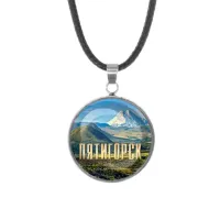 Кулон, нержавеющая сталь, со шнурком, Пятигорск C0802062