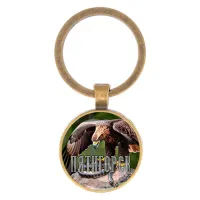 Круглый брелок, цвет бронза, Пятигорск C0803017