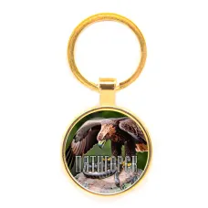 Круглый брелок, цвет золото, Пятигорск C0803019