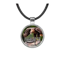 Кулон, цвет серебро, со шнурком, Пятигорск C0803027