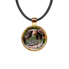 Кулон, цвет золото, со шнурком, Пятигорск C0803033