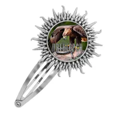 Заколка металлическая, цвет серебро, Пятигорск C0803045