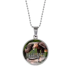 Кулон, цвет серебро, с цепочкой, Пятигорск C0803053