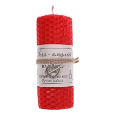 Свеча «На любовь», цвет красный MSV068