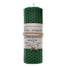 Свеча «На здоровье и долголетие», цвет зеленый MSV069