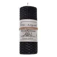 Свеча «Знак Богини», цвет черный MSV075