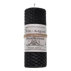 Свеча «Знак Богини», цвет черный MSV075