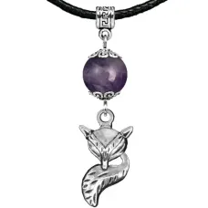 Амулет Лиса (страсть, интуиция), аметист MKA21-03